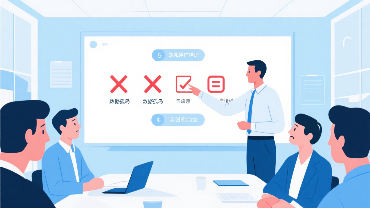 客户关系管理系统项目中必须避免的5个误区