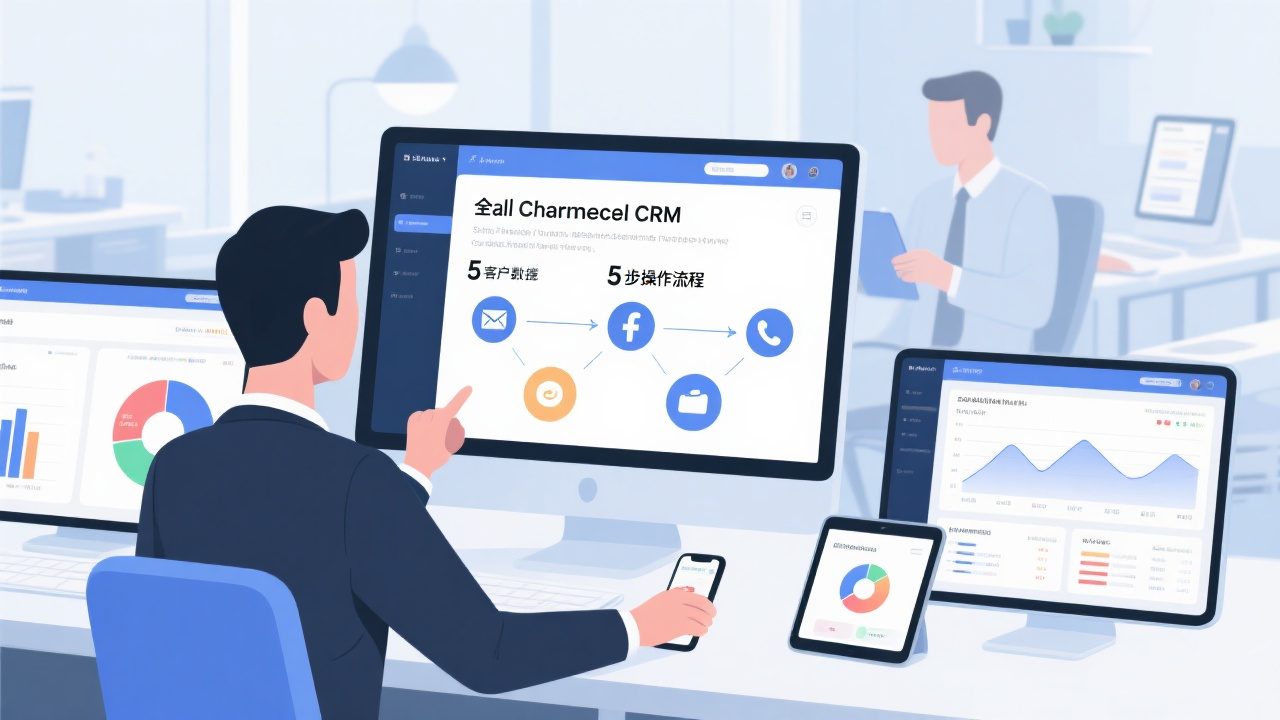 如何开始全渠道CRM系统？5步完整操作流程
