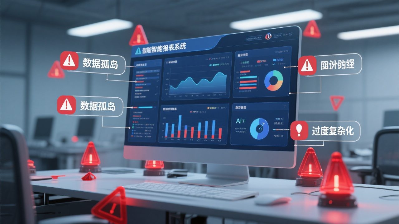 智能报表系统实施中常见的5大误区