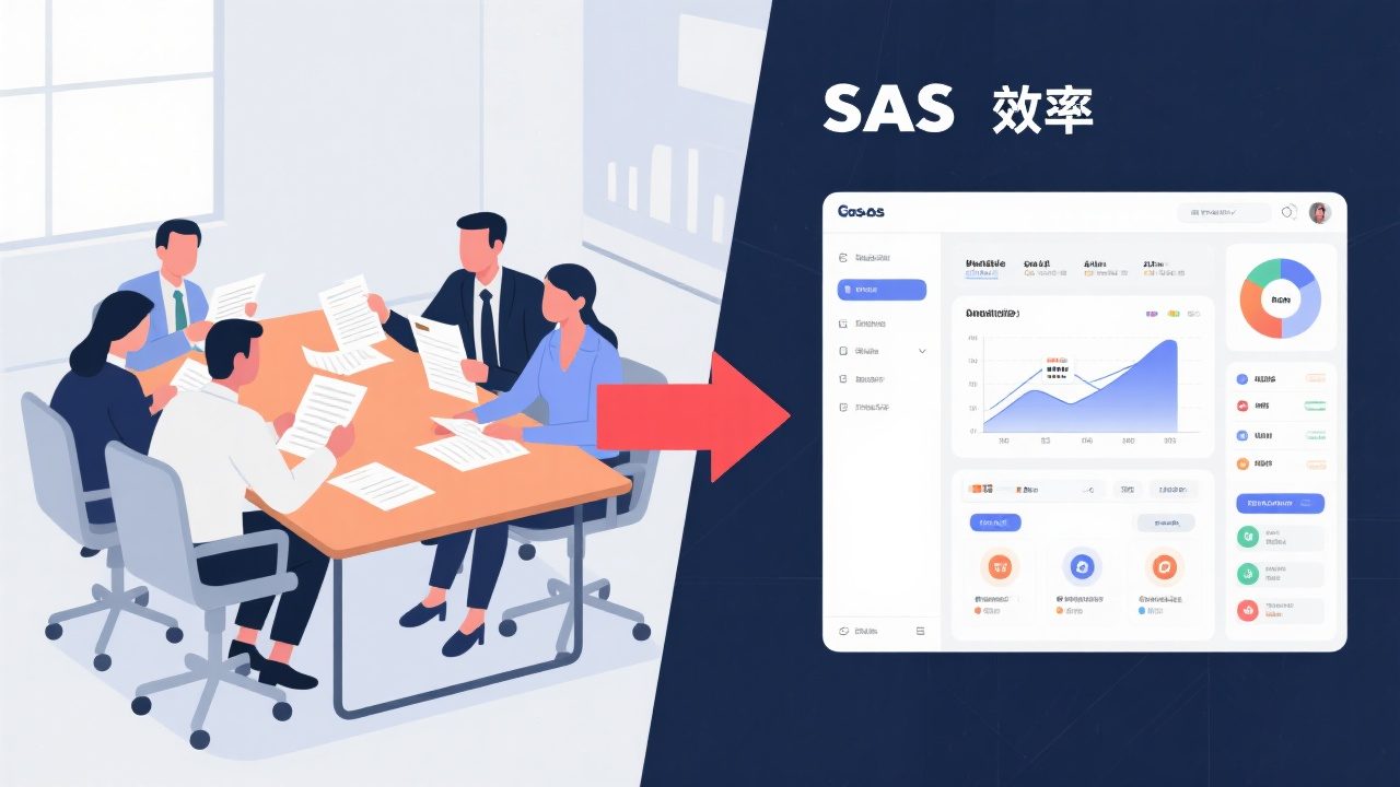 销售团队管理平台与手动管理的核心区别