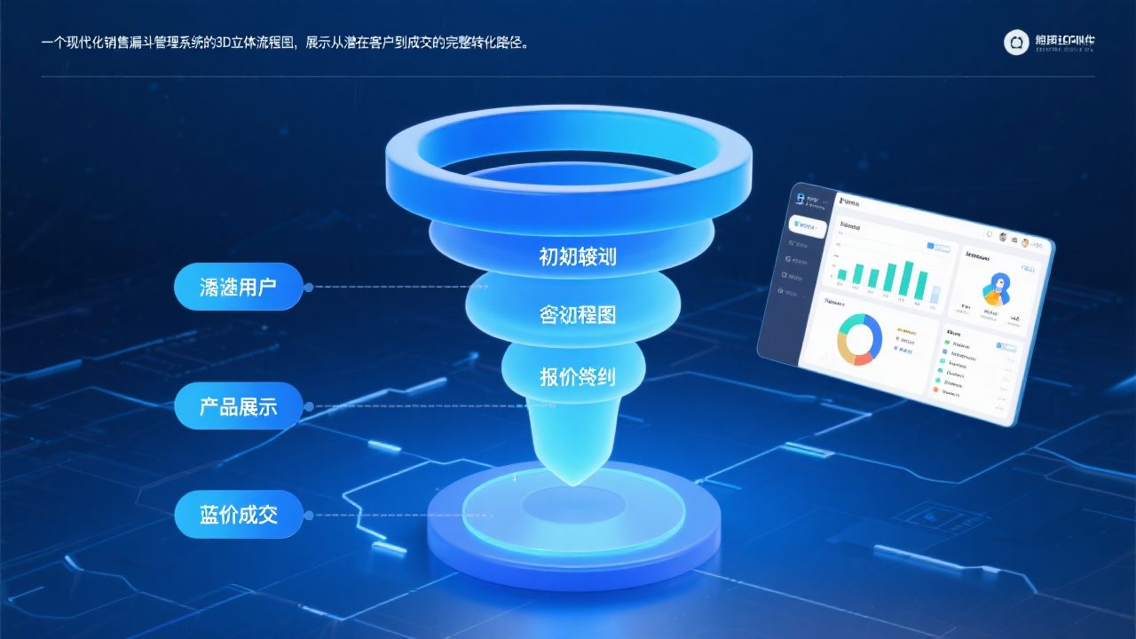 销售漏斗管理系统有哪些核心组成部分