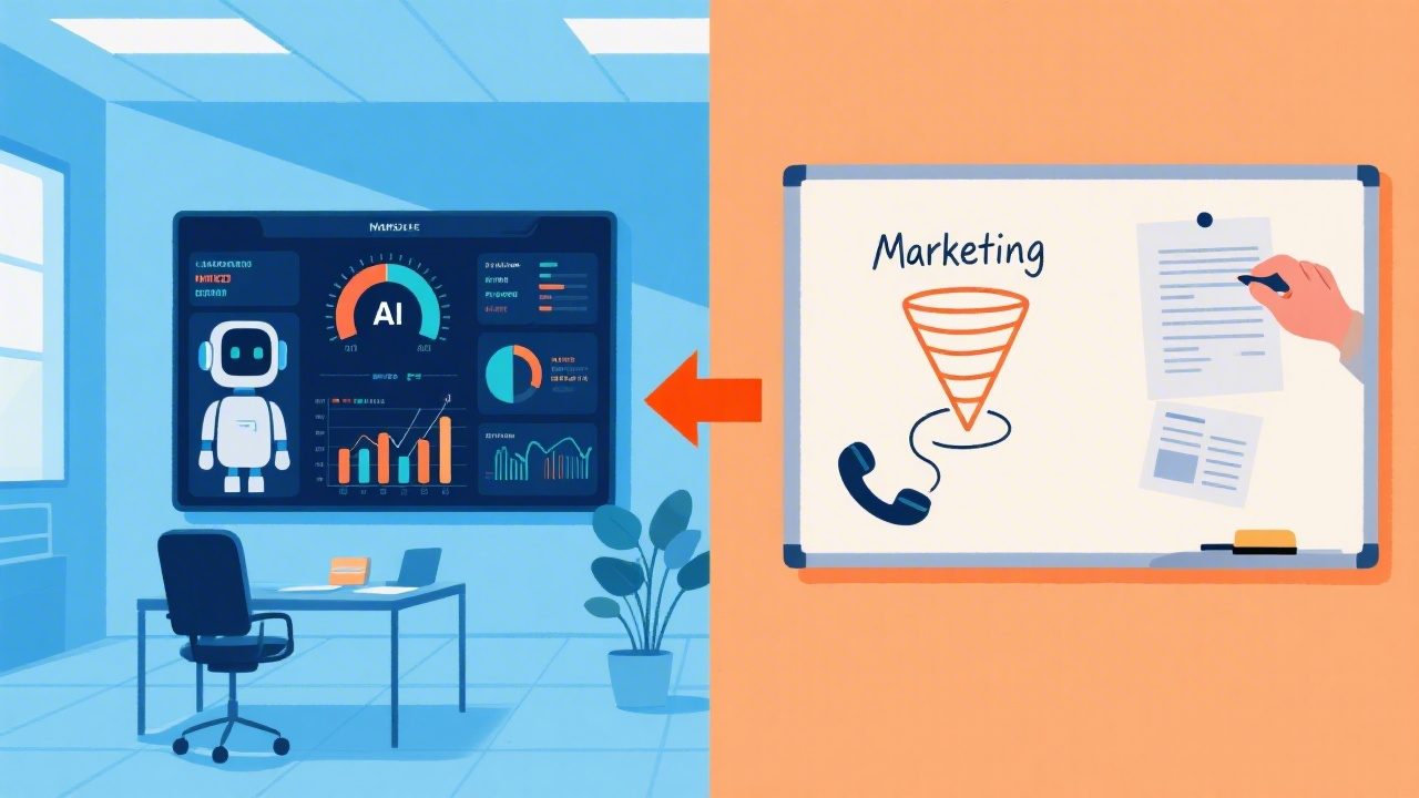 智能营销管理系统与传统营销策略的核心区别