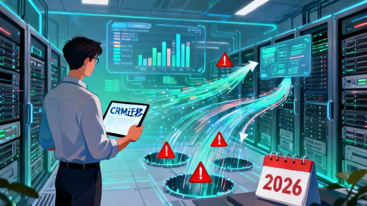 CRM数据迁移避坑指南：2026年系统切换必备