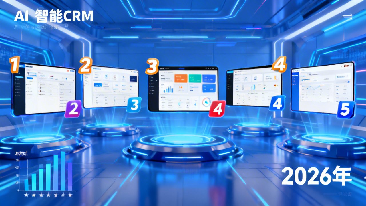 2026年最值得购买的5款AI智能CRM系统对比测评