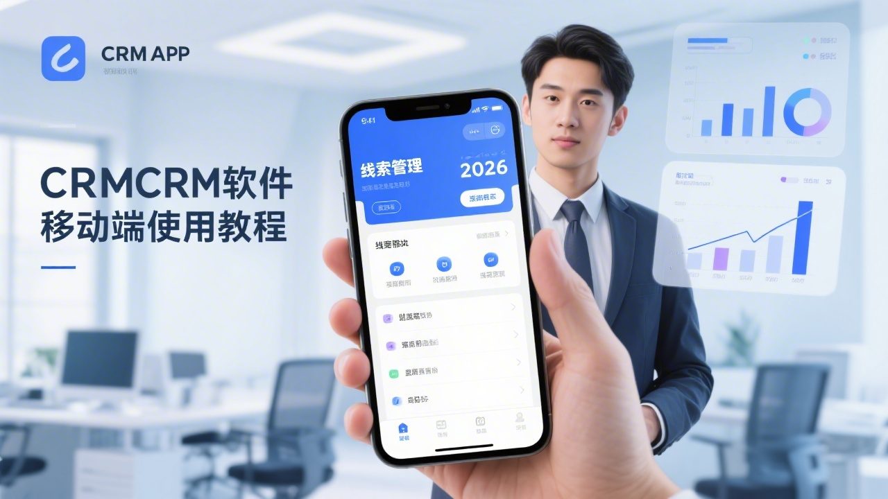 CRM销售线索管理软件移动端使用技巧：2026年最新版