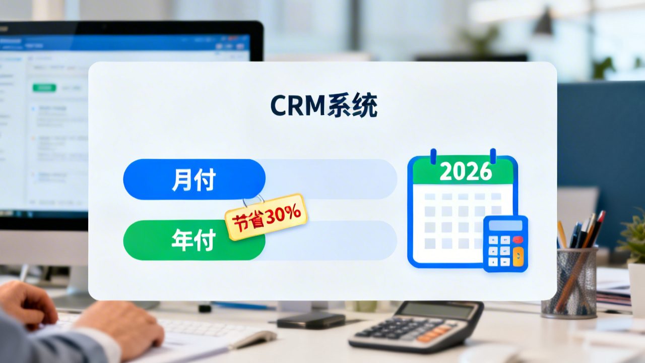月付还是年付？2026年CRM系统付费方式省钱技巧