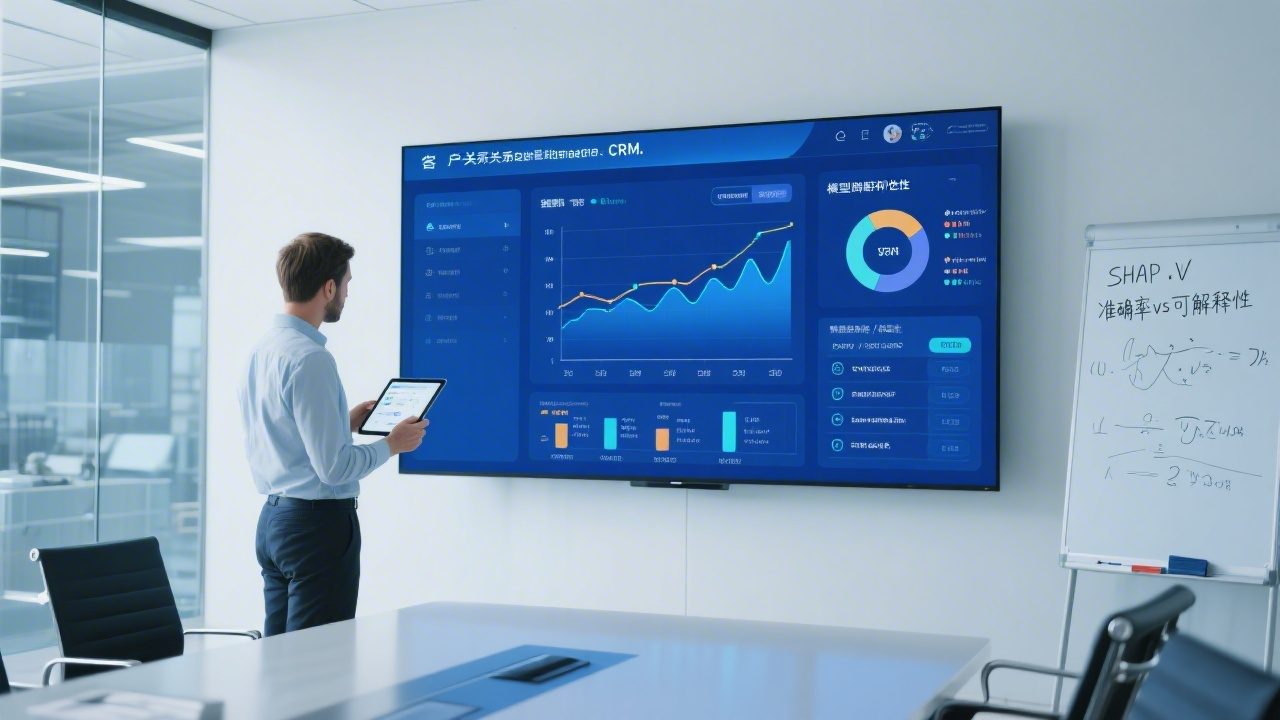 ‌客户管理软件选型：销售预测准确率与模型可解释性‌