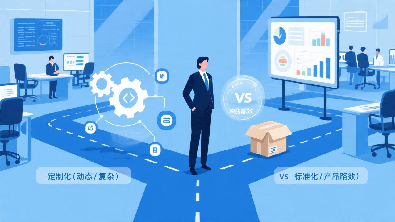 销售系统软件定制开发vs标准化产品：2026年如何选择