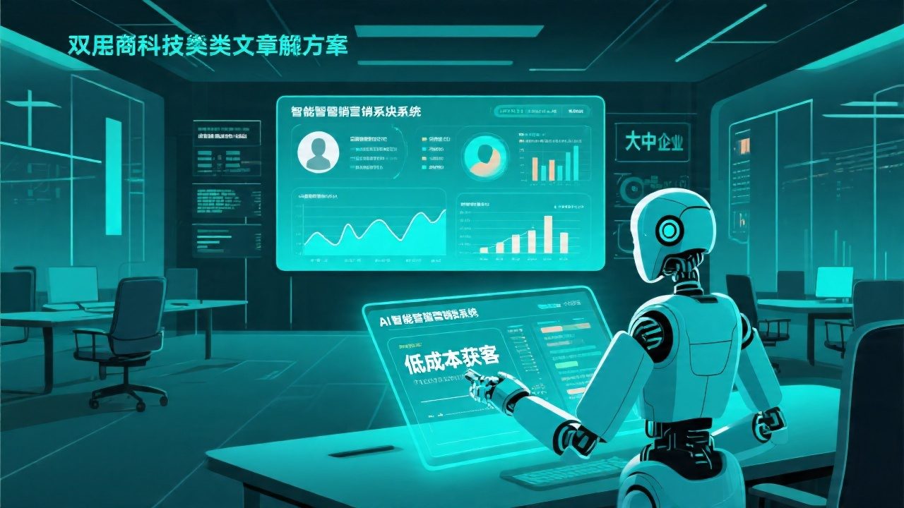 2026年大中企业如何用智能营销系统实现低成本获客