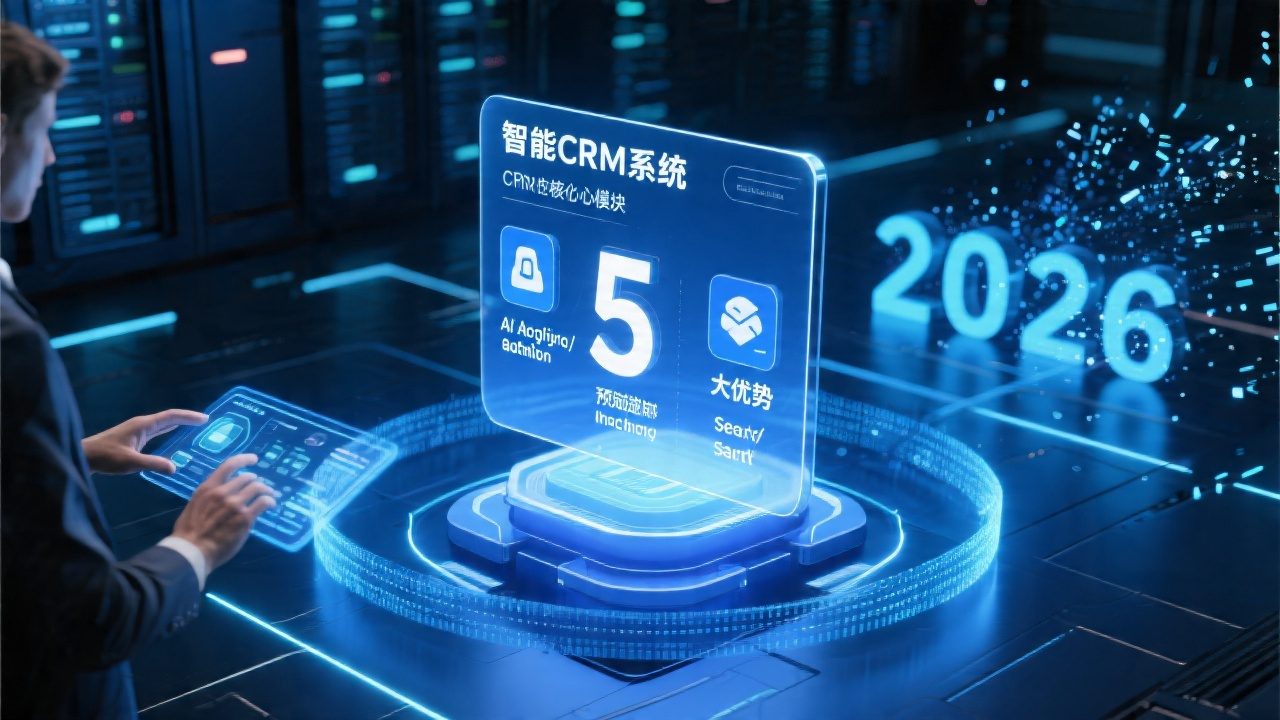 为什么2026年每家企业都需要智能型CRM？5大核心优势解析