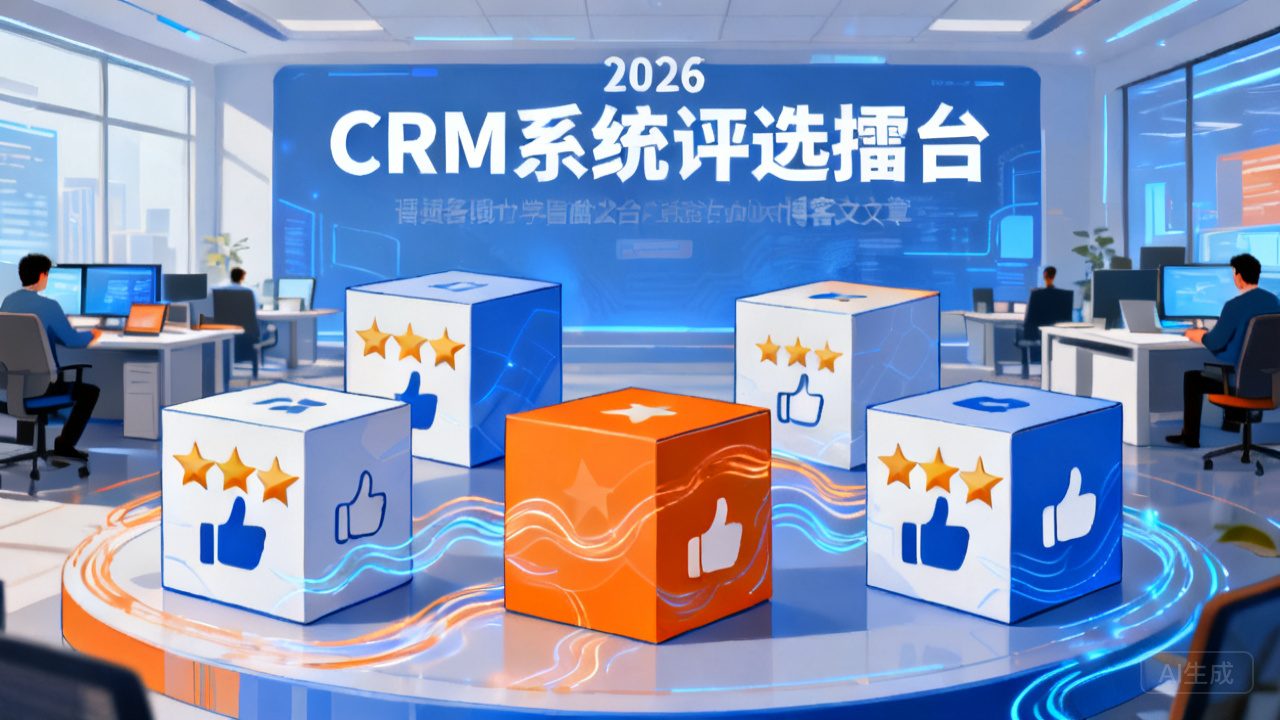 2026年CRM系统哪家强？5款靠谱产品真实用户口碑