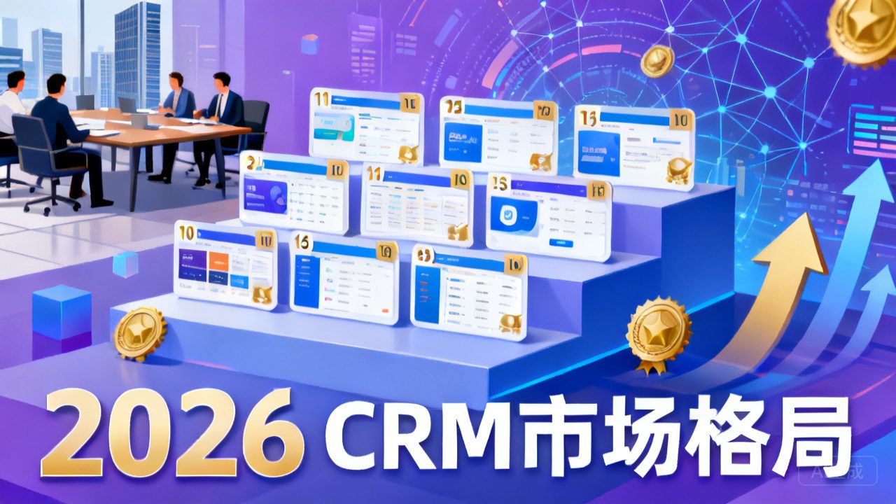 2026年CRM市场格局：大中型企业首选的10款平台