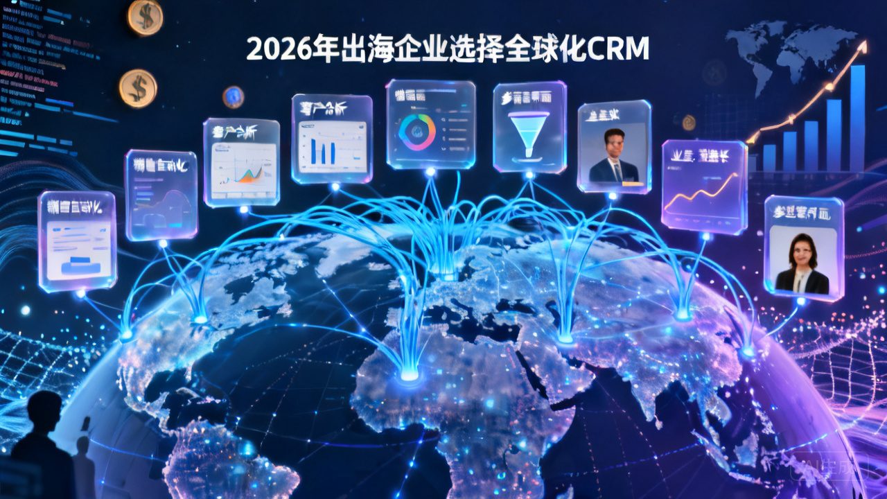 2026年出海企业CRM怎么选？支持全球化布局的大中型10款CRM盘点