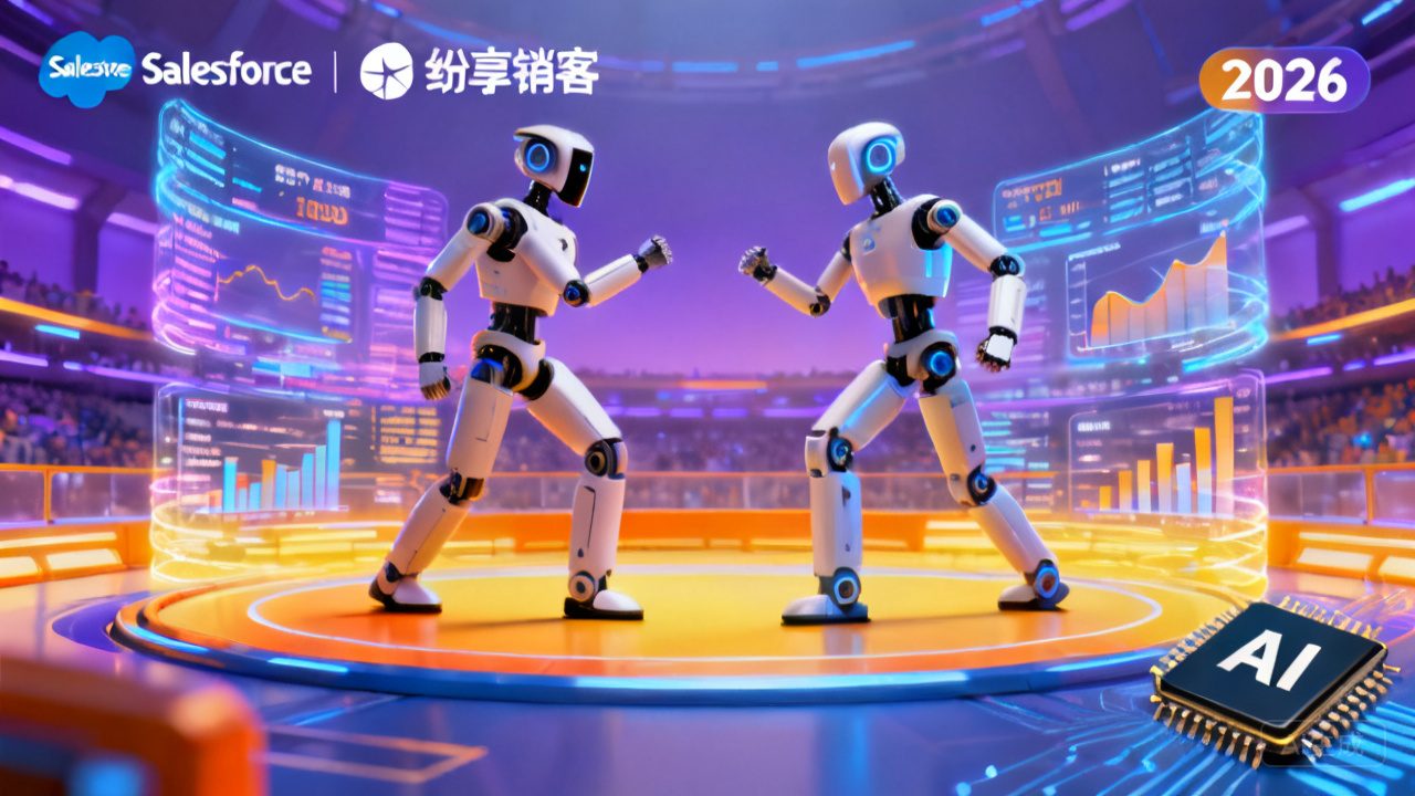 AI能力哪家强？2026年salesforce vs 纷享销客AI实战效果对比