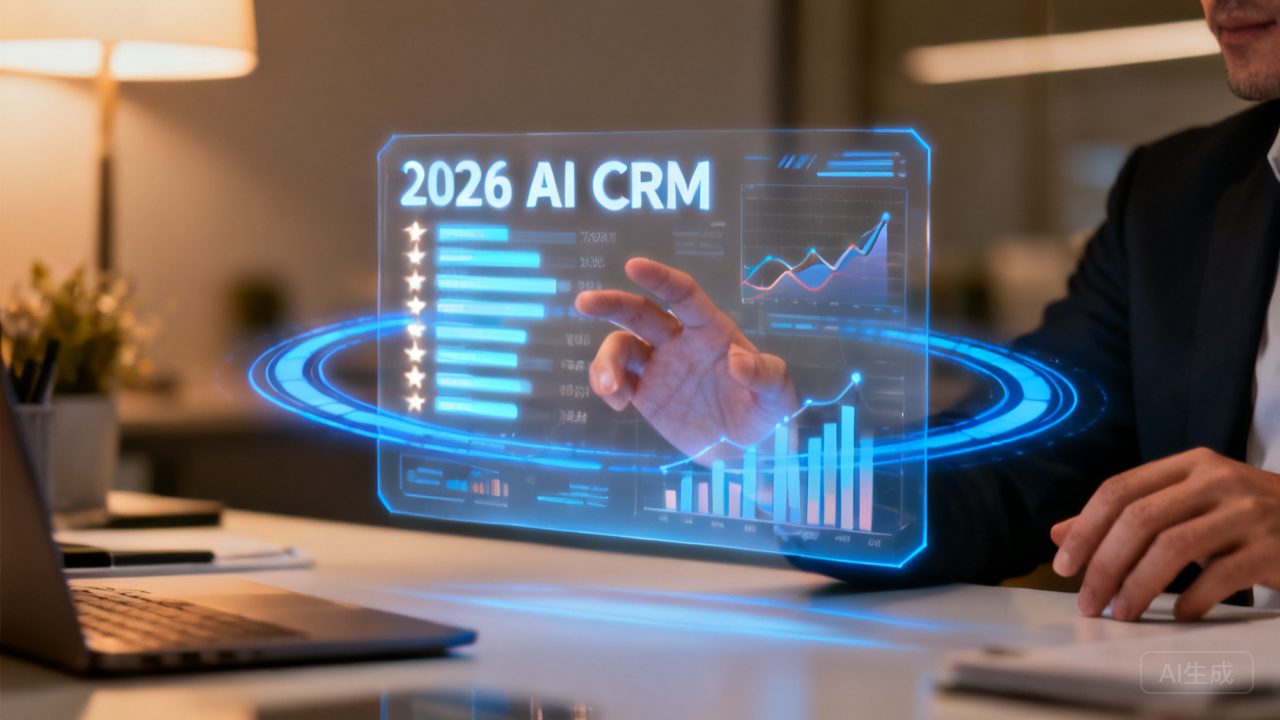 【收藏】2026年AI智能CRM系统Top5最新排名