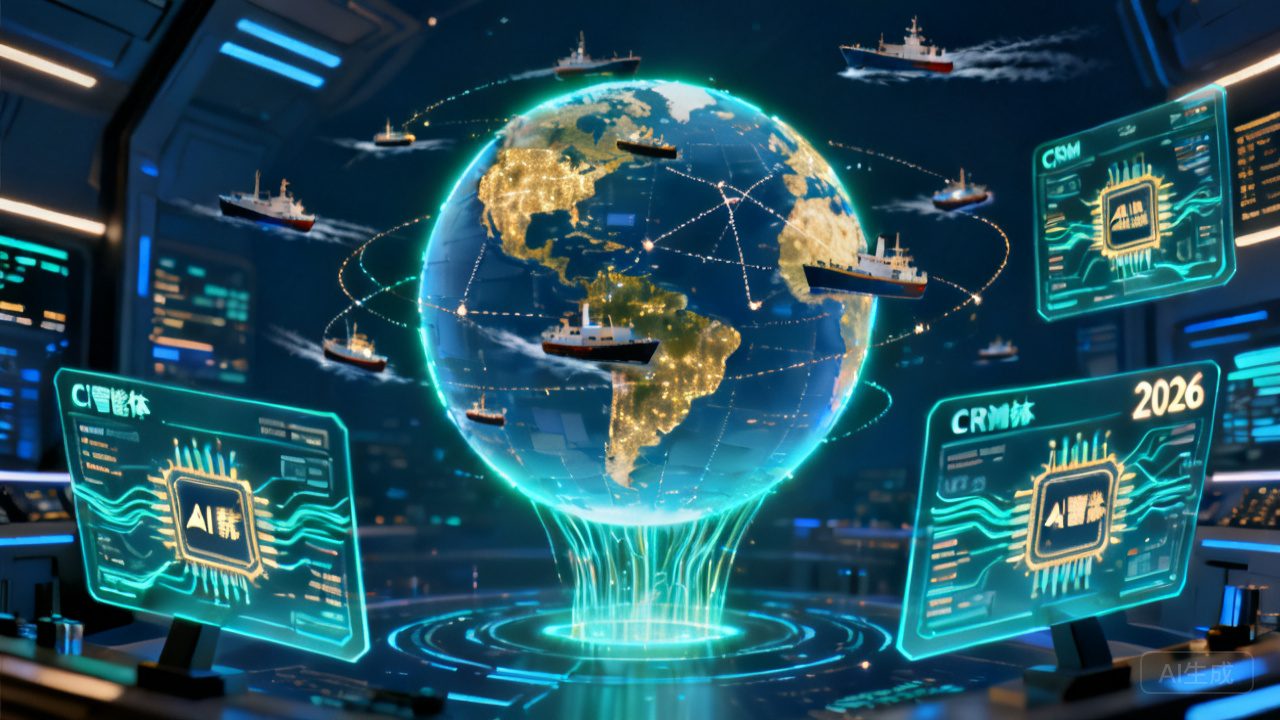 大型出海企业CRM评测：2026年主流CRM系统AI能力与智能体架构对比