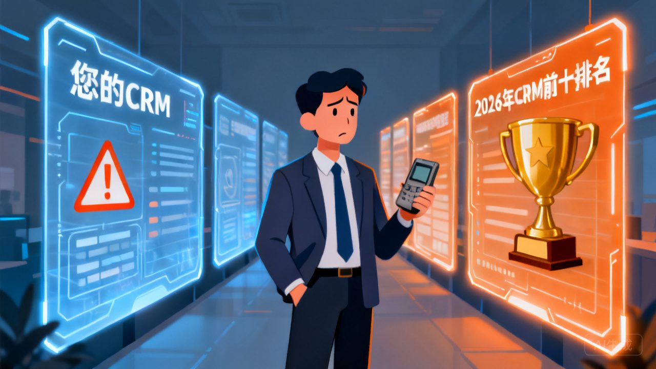 已经用了CRM却不满意？对照2026年crm排名前十公司发现差距