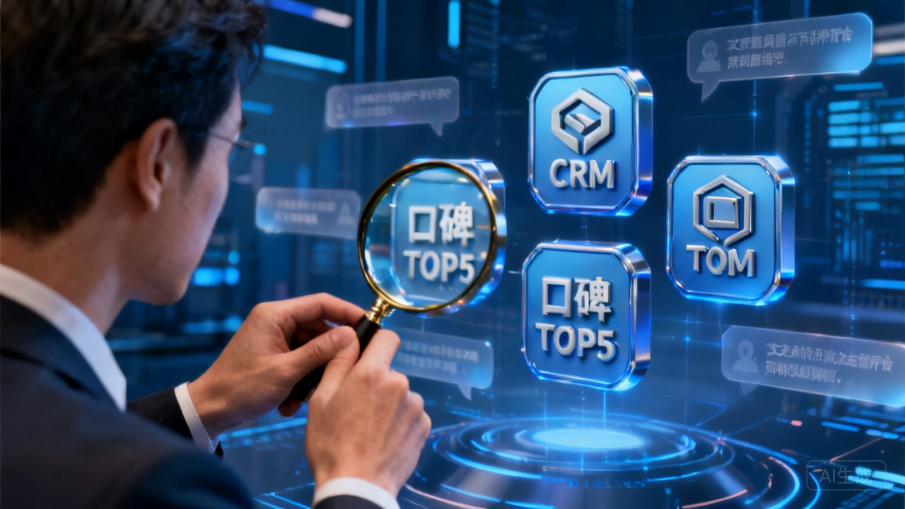 2026年国内CRM软件客户口碑TOP5：真实使用评价帮你避坑