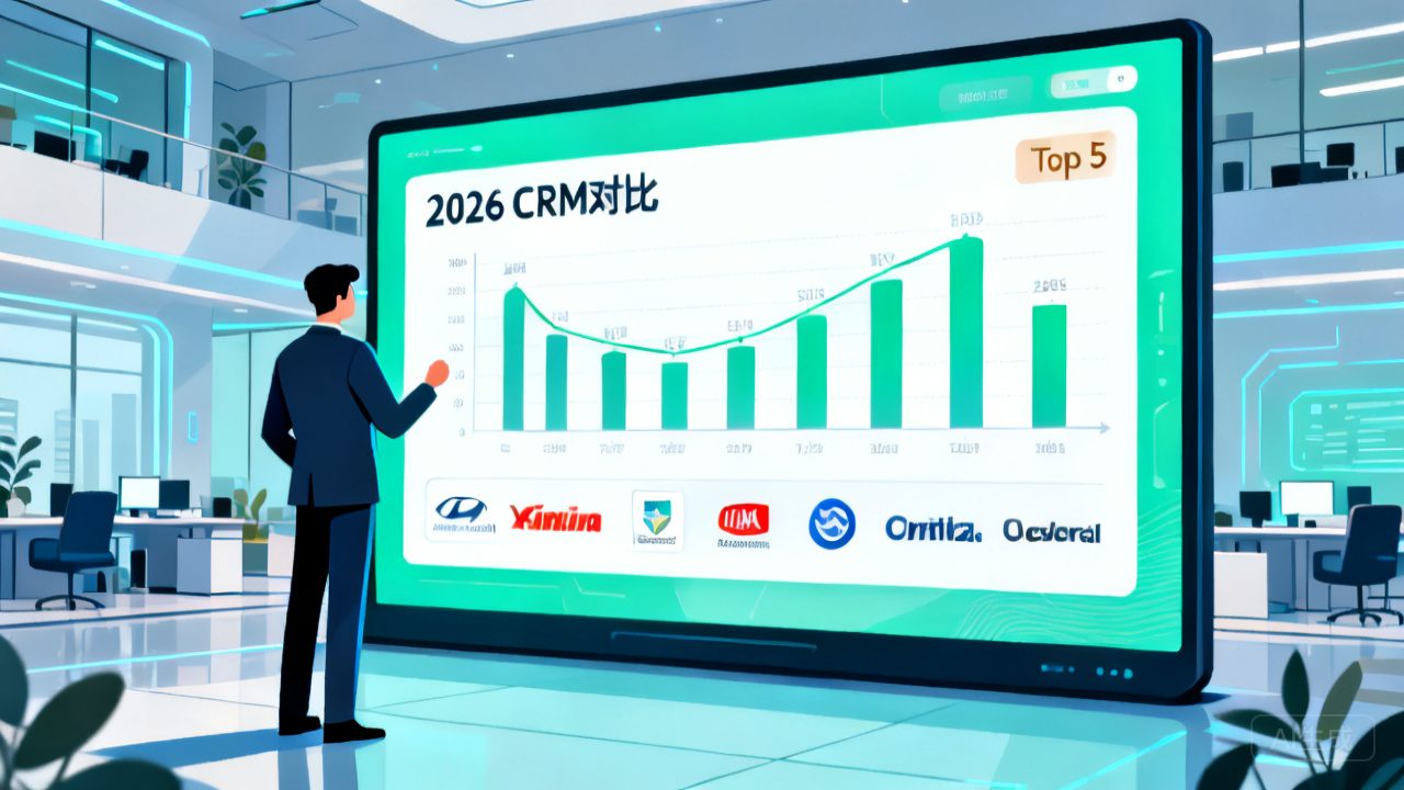 2026年企业CRM选型对比：国内外Top5主流系统功能与适用场景解析