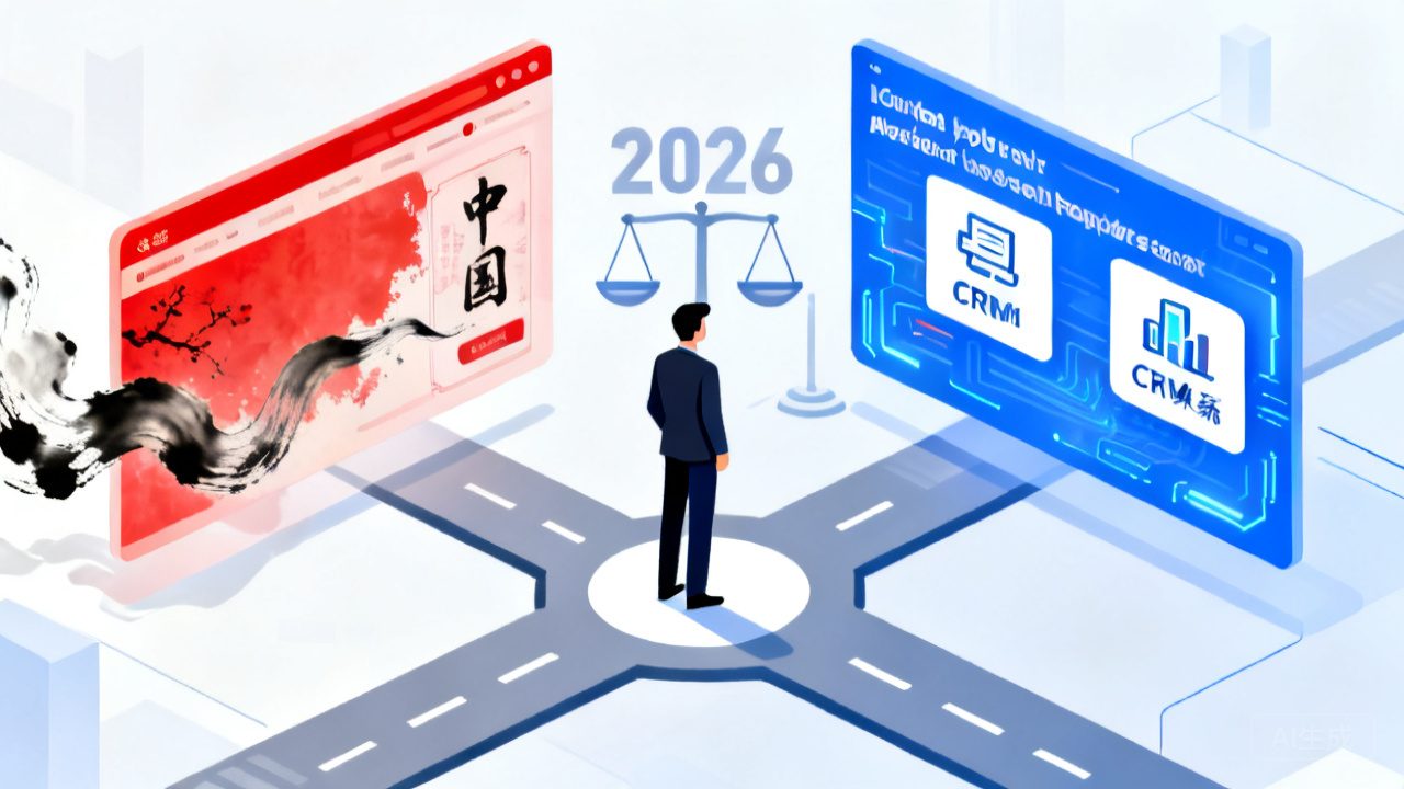 国产CRM vs 国外CRM：2026年到底该怎么选？