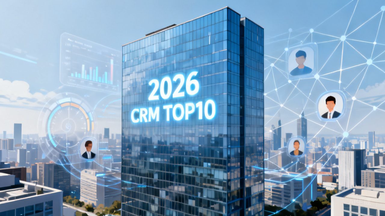 2026年最适合大中型企业的CRM系统TOP10，附选型建议