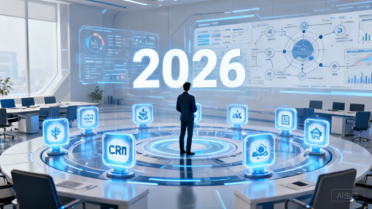 2026年大中型企业CRM选型指南：从10款专业软件中精准匹配业务需求