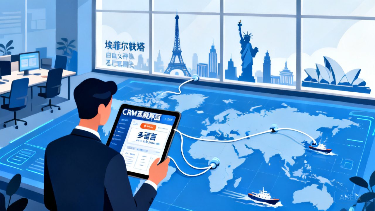 大型跨国企业用什么CRM？2026年出海场景选型指南