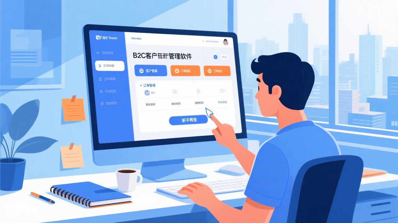 2025年初学者如何学习B2C客户管理软件