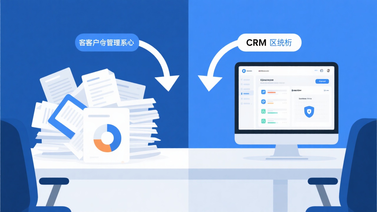 客户关系管理系统与传统客户管理的核心区别